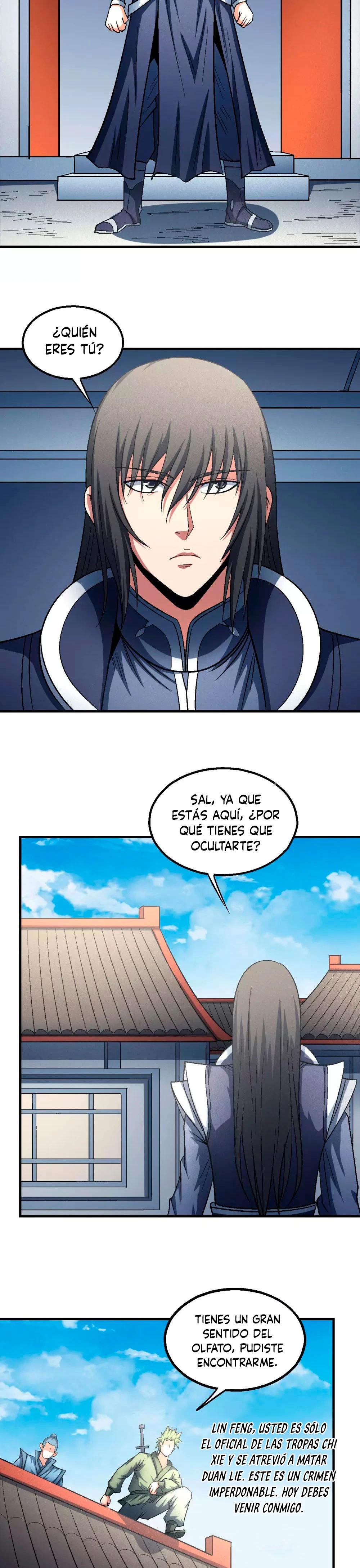 Dios de las artes marciales capítulo 138.3, página 9