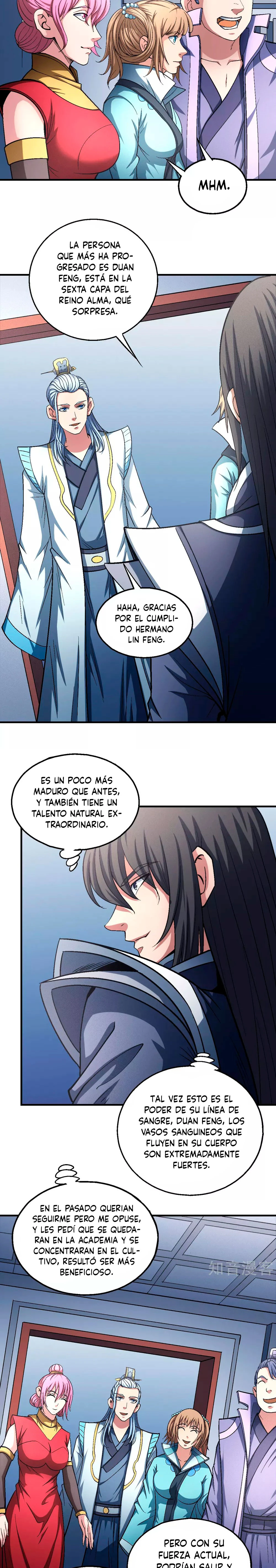 Dios de las artes marciales capítulo 138, página 3