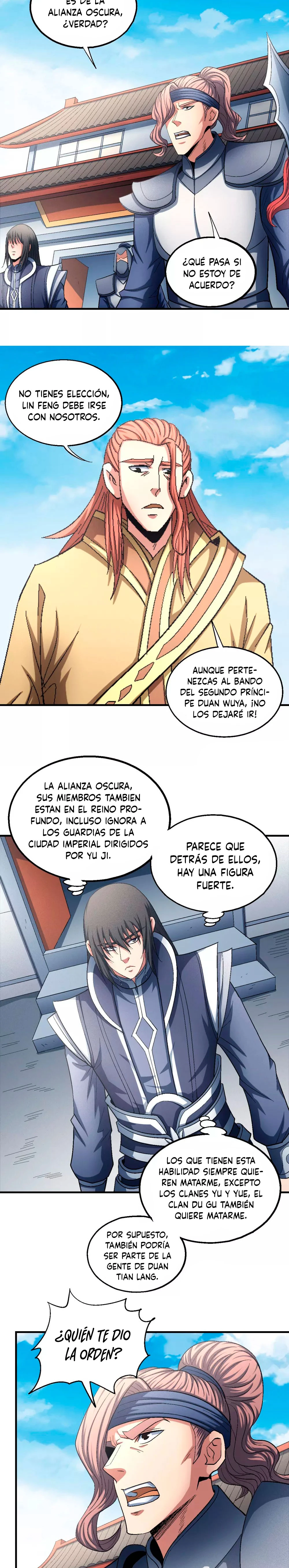 Dios de las artes marciales capítulo 139, página 5