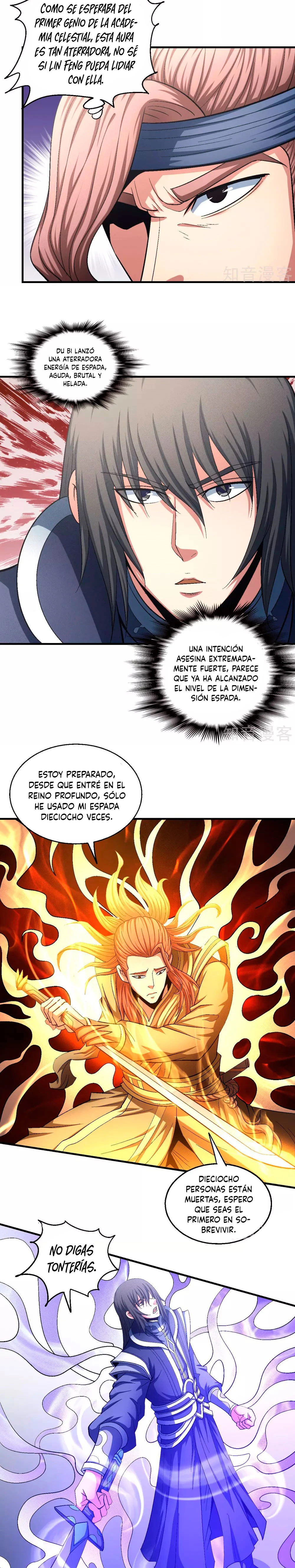 Dios de las artes marciales capítulo 139, página 8