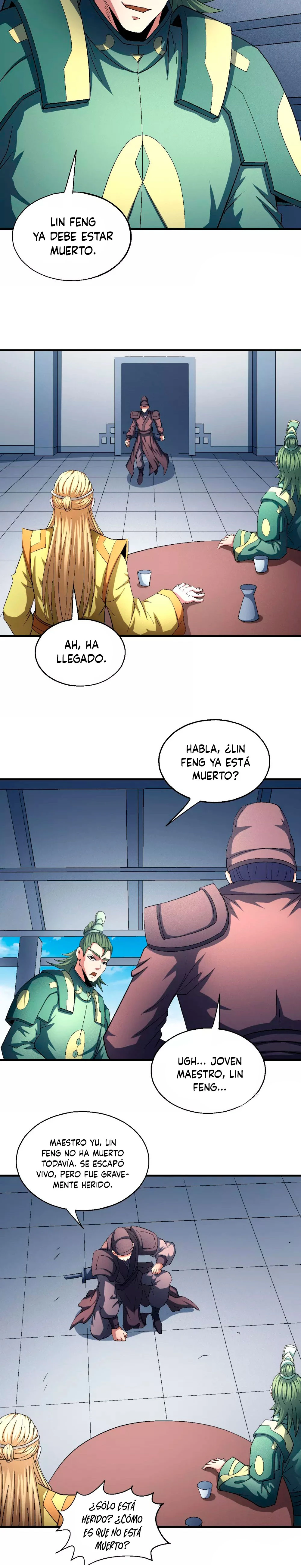 Dios de las artes marciales capítulo 140, página 6