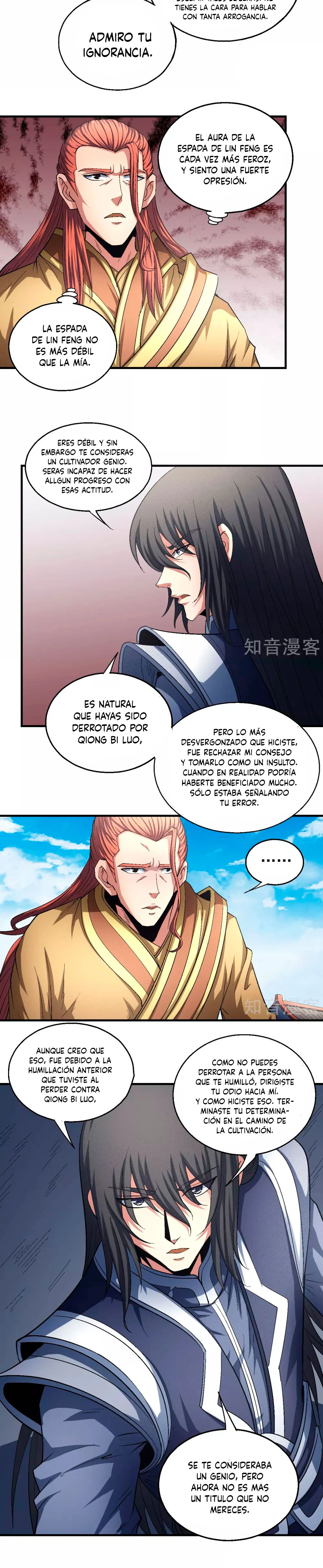 Dios de las artes marciales capítulo 141.2, página 12