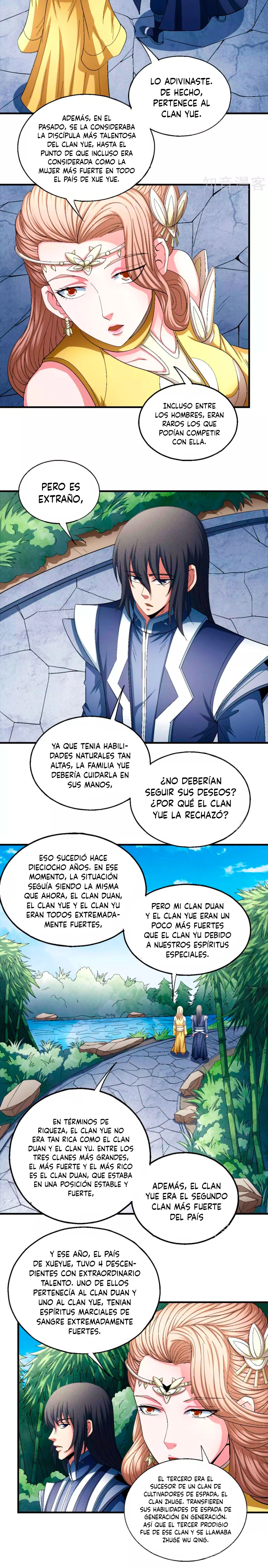 Dios de las artes marciales capítulo 143.3, página 5