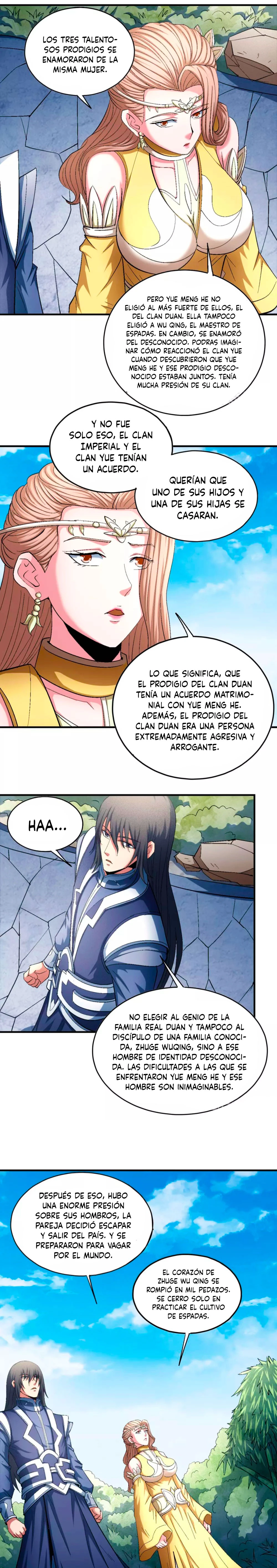 Dios de las artes marciales capítulo 143.3, página 7