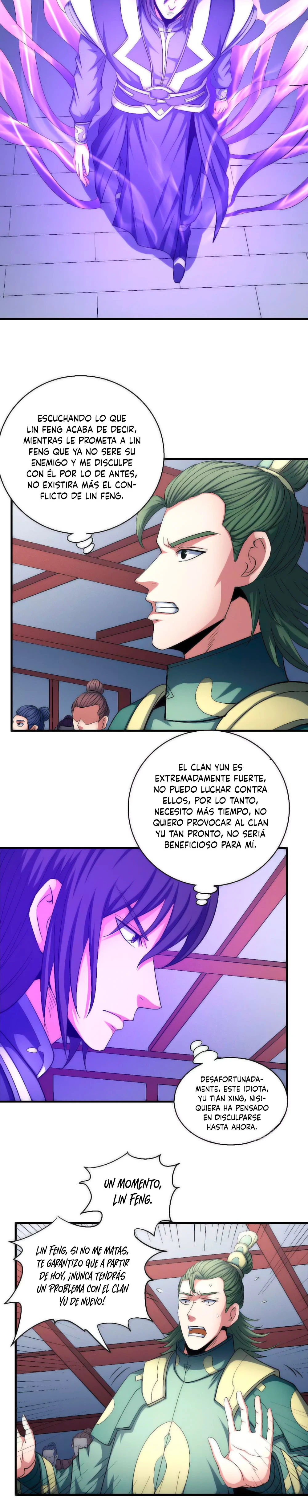 Dios de las artes marciales capítulo 144.2, página 5