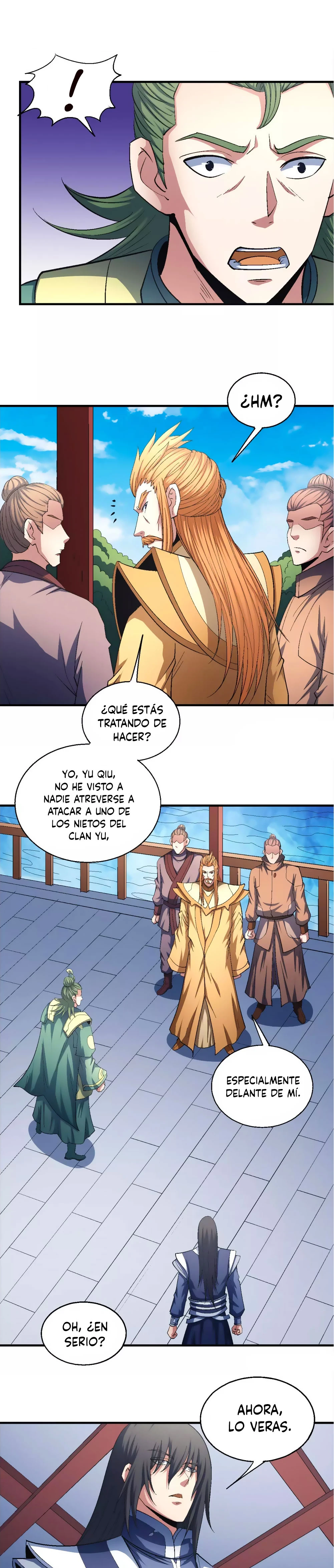 Dios de las artes marciales capítulo 144.3, página 2