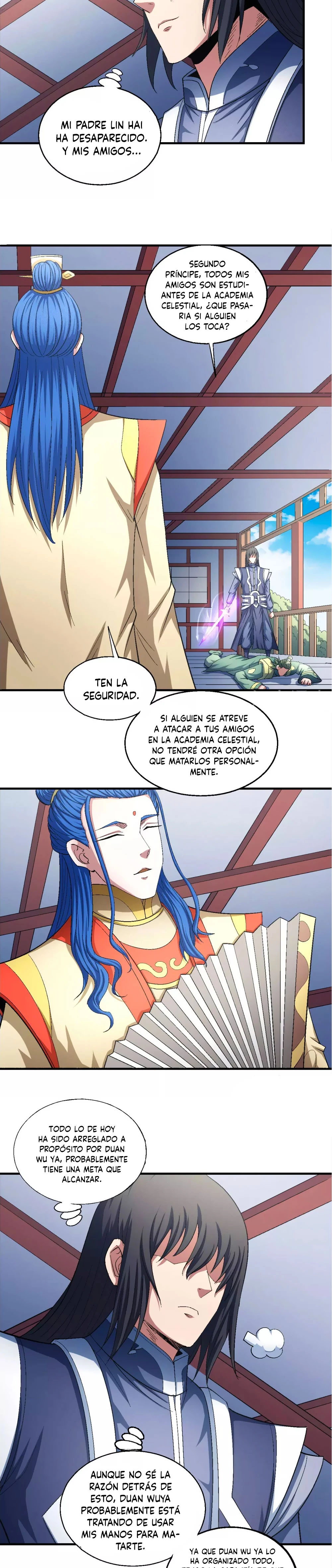 Dios de las artes marciales capítulo 144.3, página 9