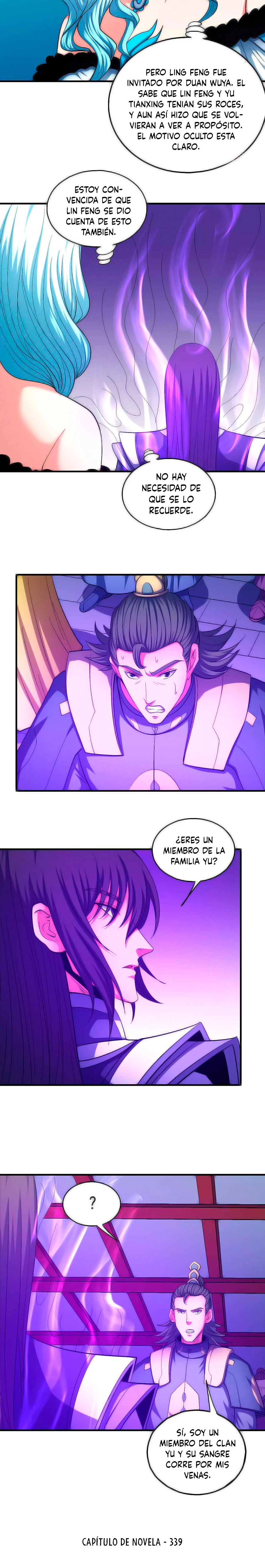 Dios de las artes marciales capítulo 144, página 9