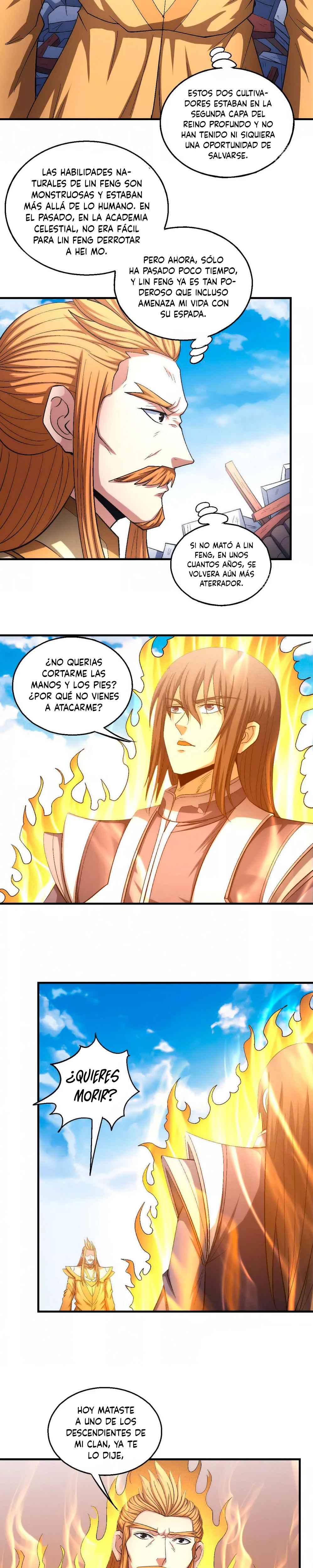 Dios de las artes marciales capítulo 145.2, página 5