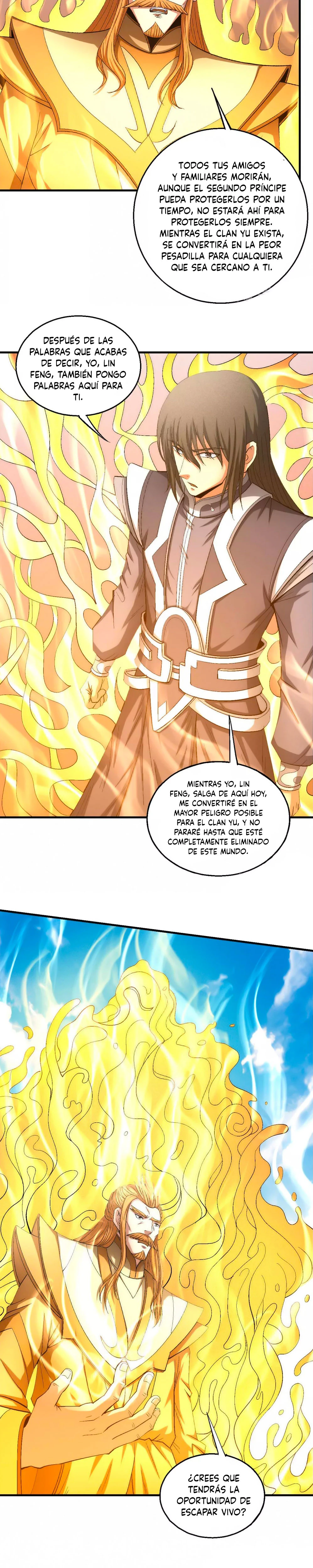 Dios de las artes marciales capítulo 145.2, página 6