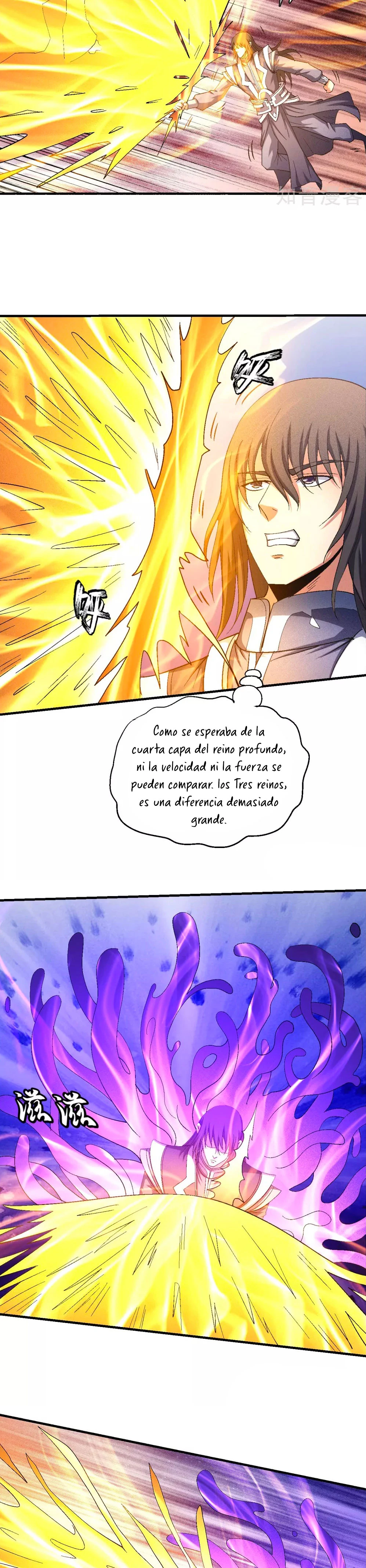 Dios de las artes marciales capítulo 145.2, página 10