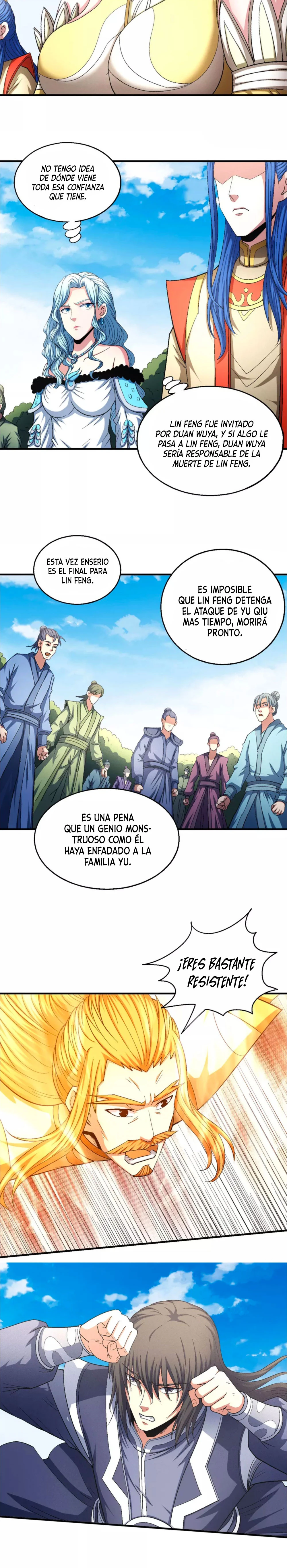 Dios de las artes marciales capítulo 146, página 6
