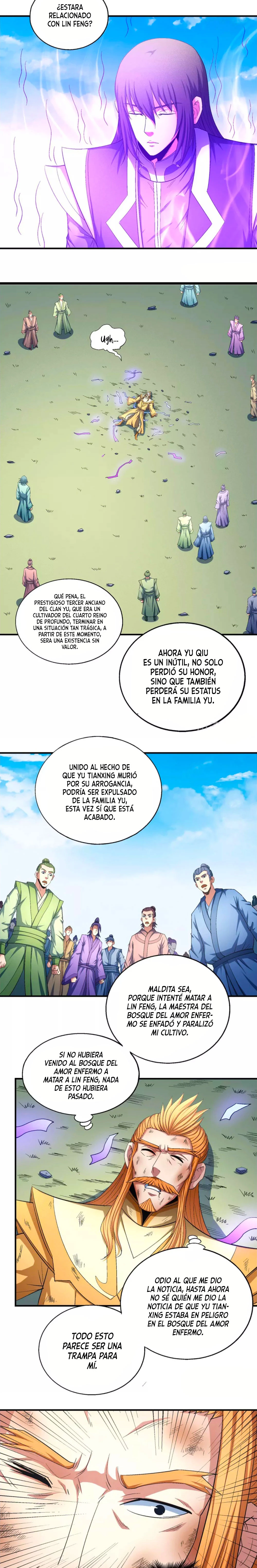 Dios de las artes marciales capítulo 147, página 8