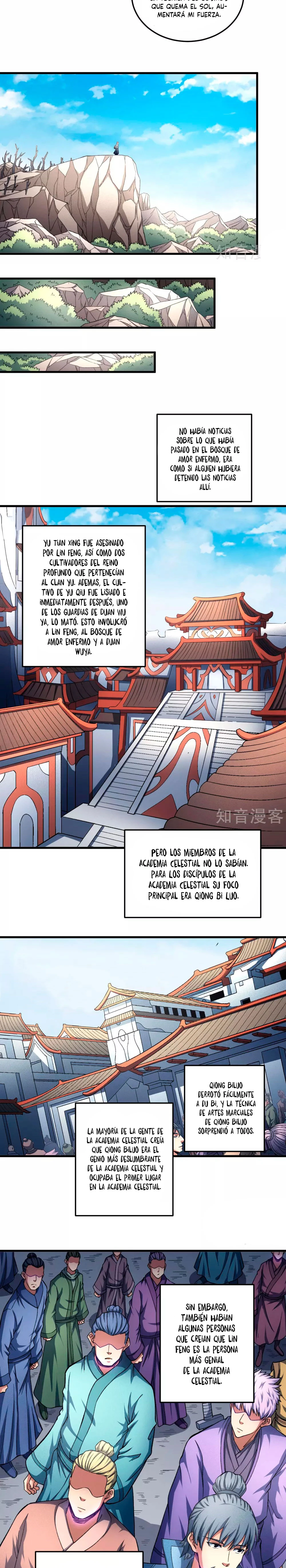 Dios de las artes marciales capítulo 148.1, página 5