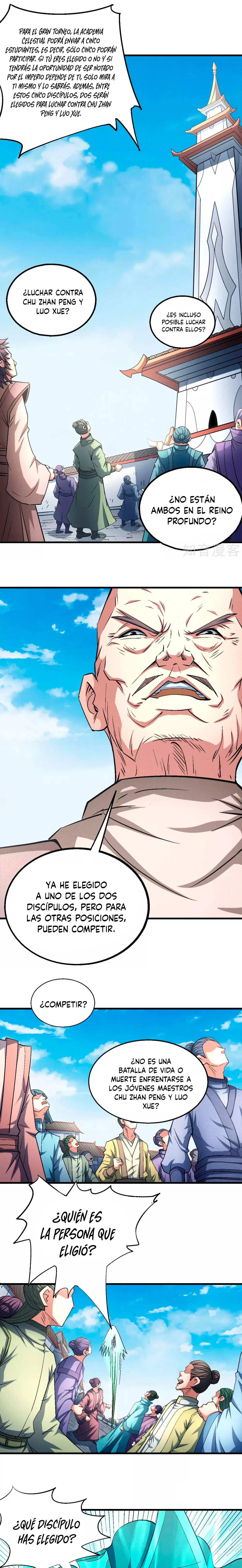 Dios de las artes marciales capítulo 148.2, página 10