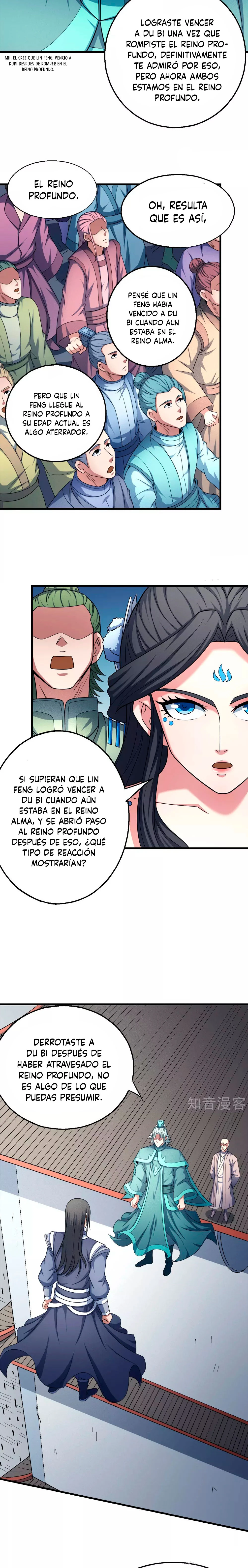 Dios de las artes marciales capítulo 148.3, página 8