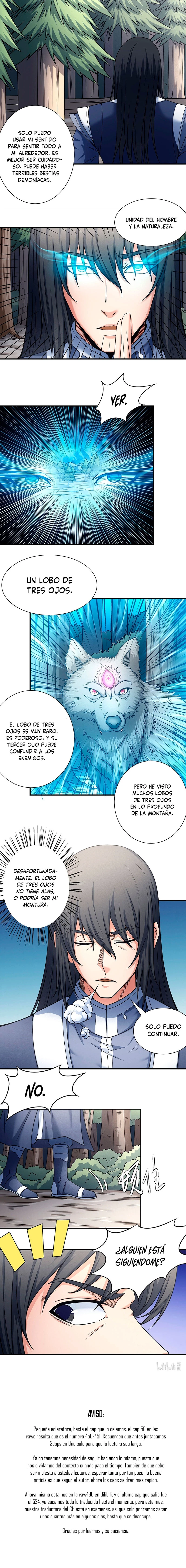 Dios de las artes marciales capítulo 195, página 8