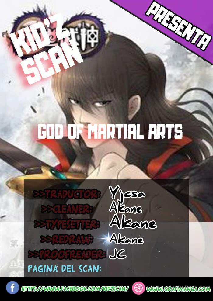 Dios de las artes marciales capítulo 2, página 1