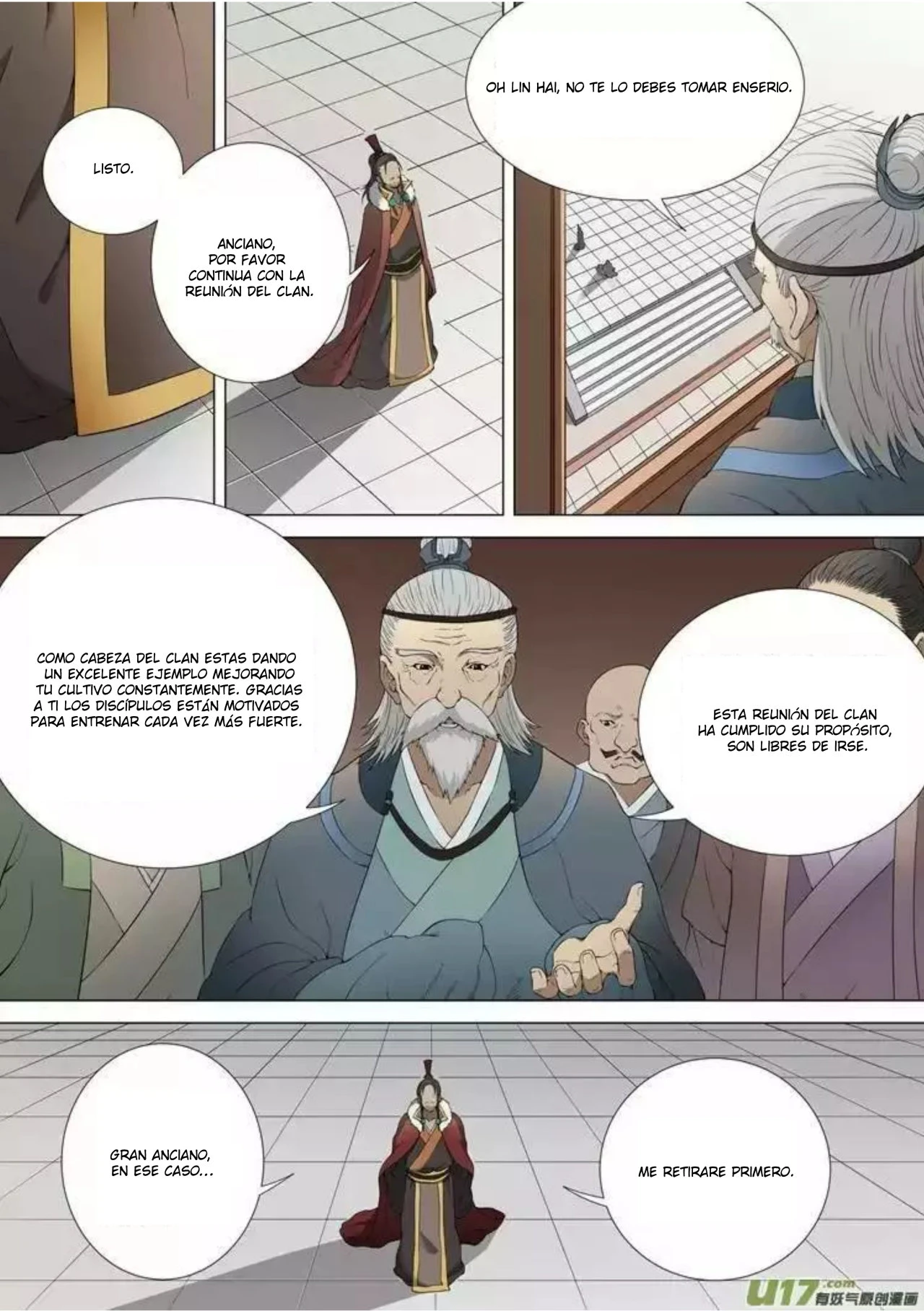 Dios de las artes marciales capítulo 2, página 14