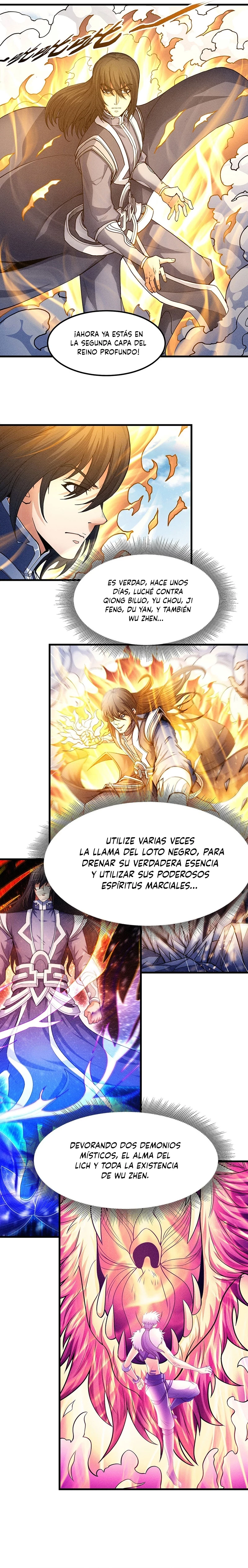 Dios de las artes marciales capítulo 201, página 4