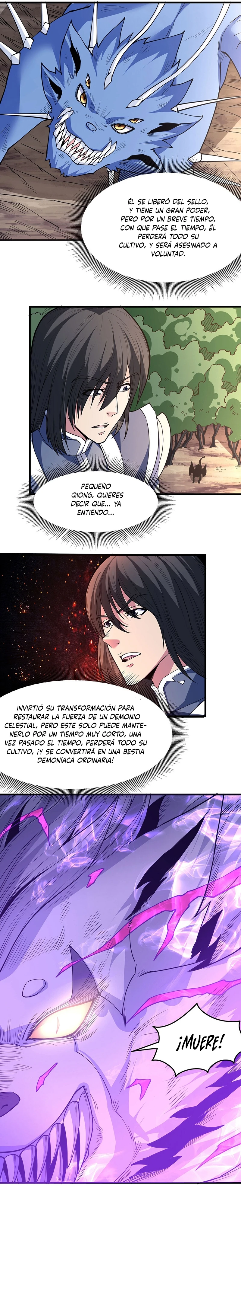 Dios de las artes marciales capítulo 206, página 5