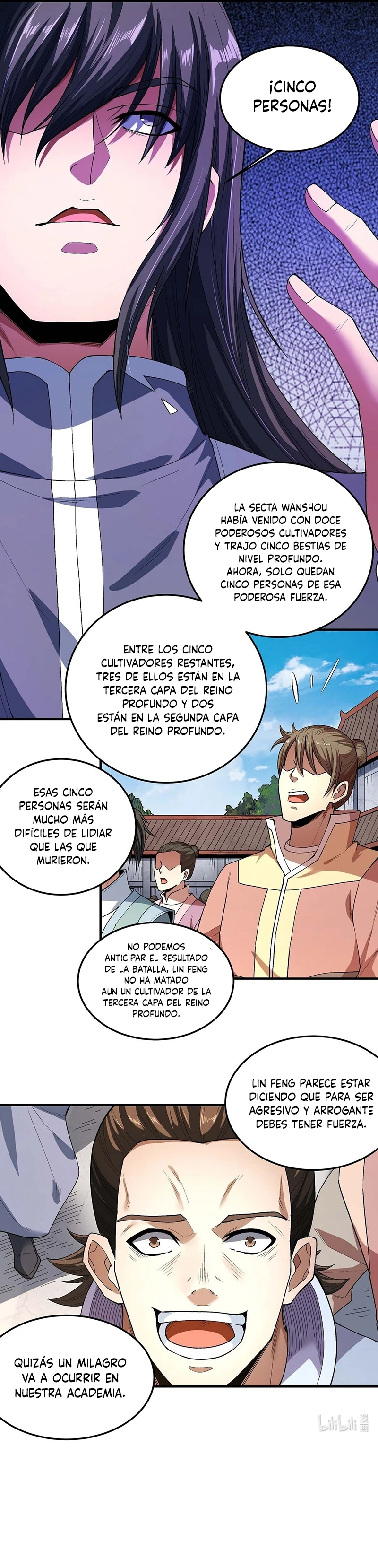 Dios de las artes marciales capítulo 219, página 9