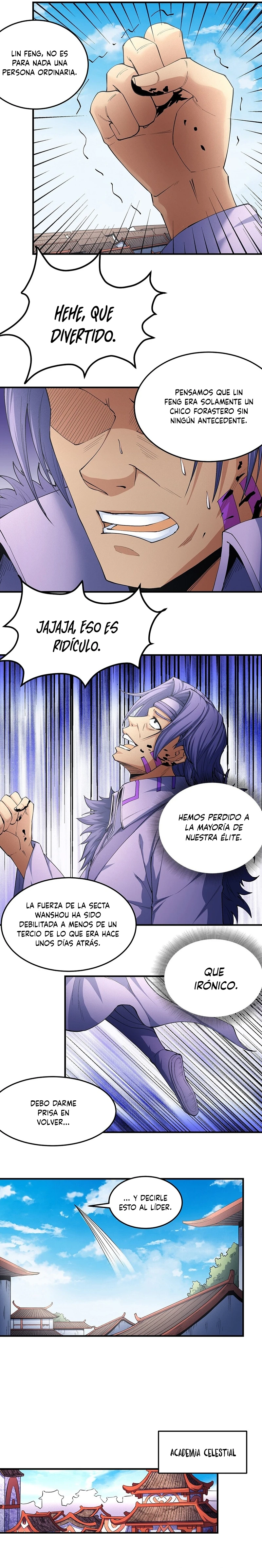Dios de las artes marciales capítulo 228, página 3