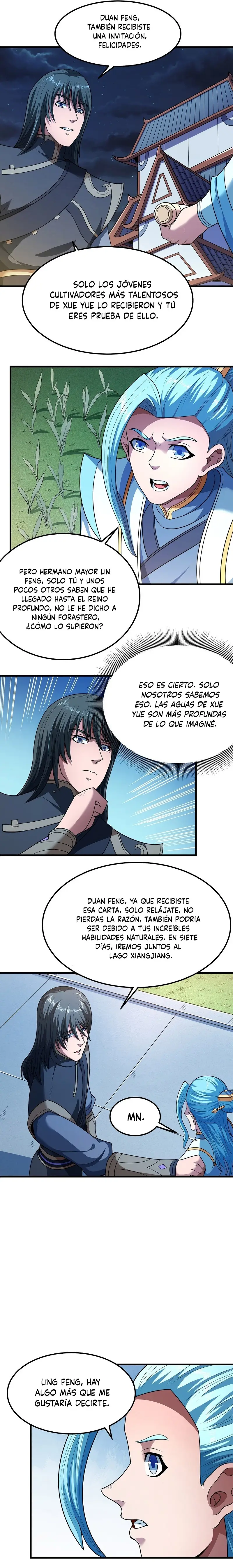 Dios de las artes marciales capítulo 239, página 6