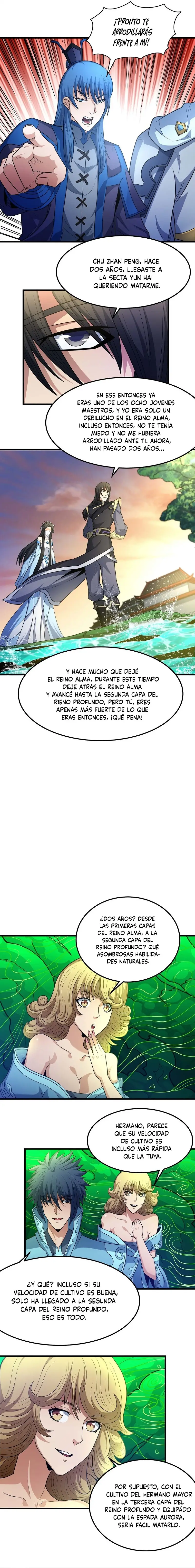 Dios de las artes marciales capítulo 244, página 3