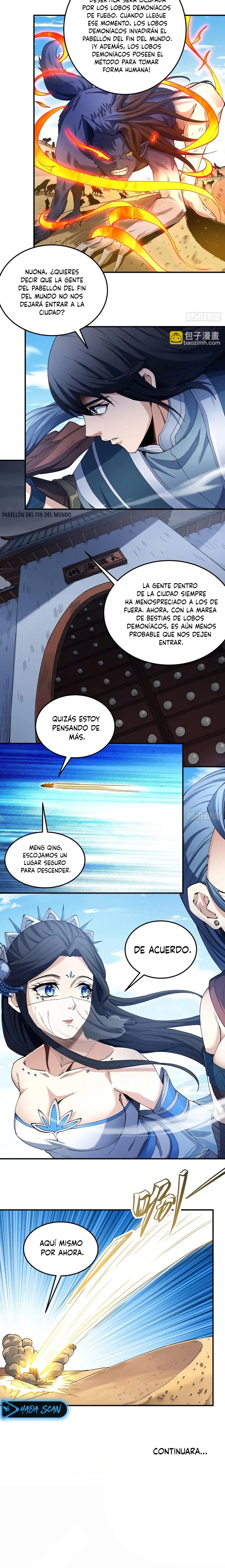 Dios de las artes marciales capítulo 288, página 8