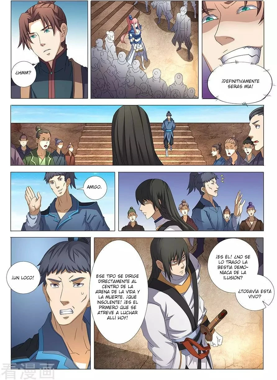 Dios de las artes marciales capítulo 35, página 10