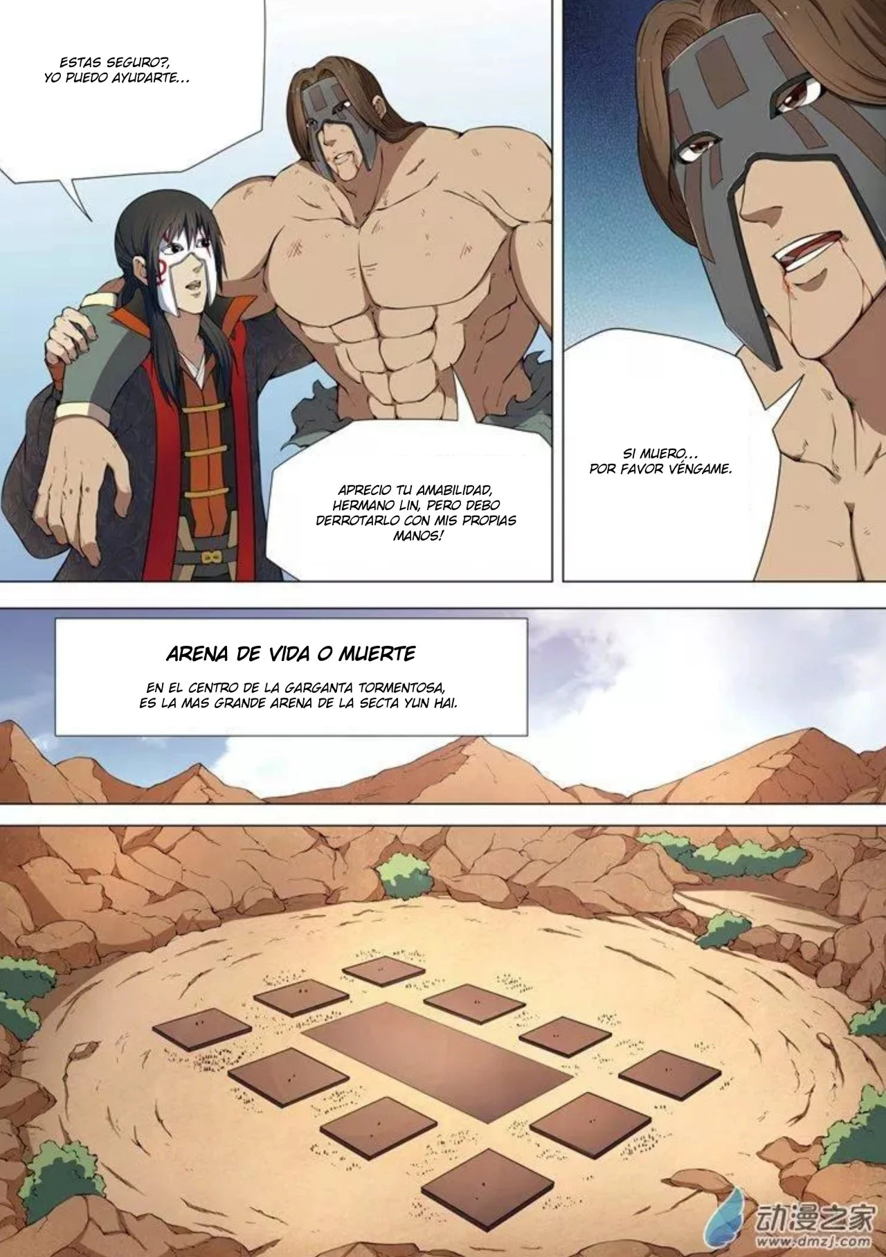 Dios de las artes marciales capítulo 6, página 24