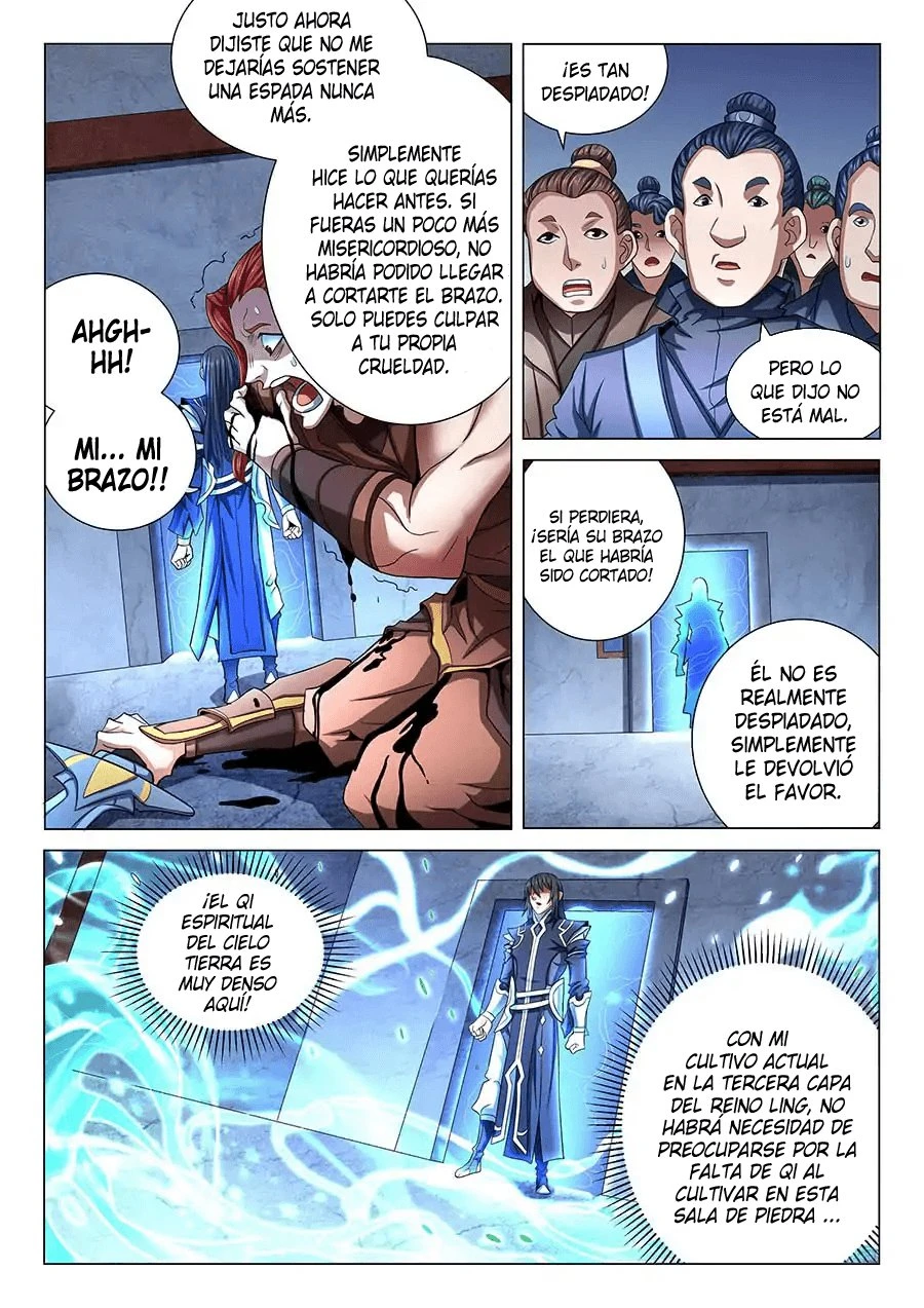Dios de las artes marciales capítulo 72, página 17
