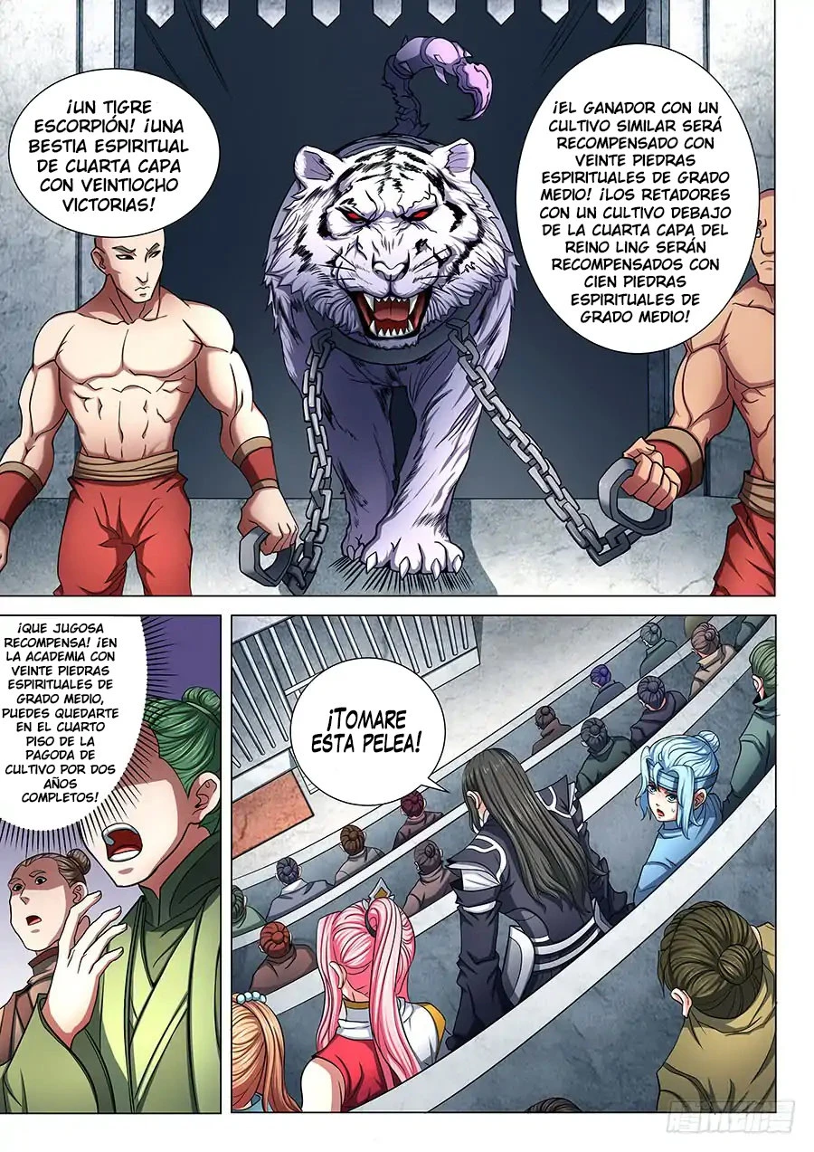 Dios de las artes marciales capítulo 75, página 5