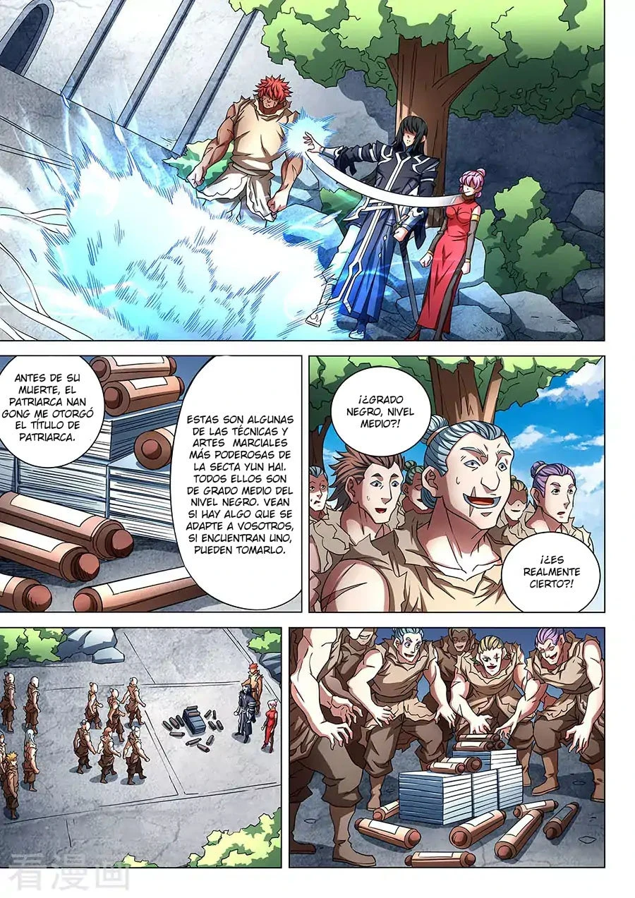 Dios de las artes marciales capítulo 85, página 9