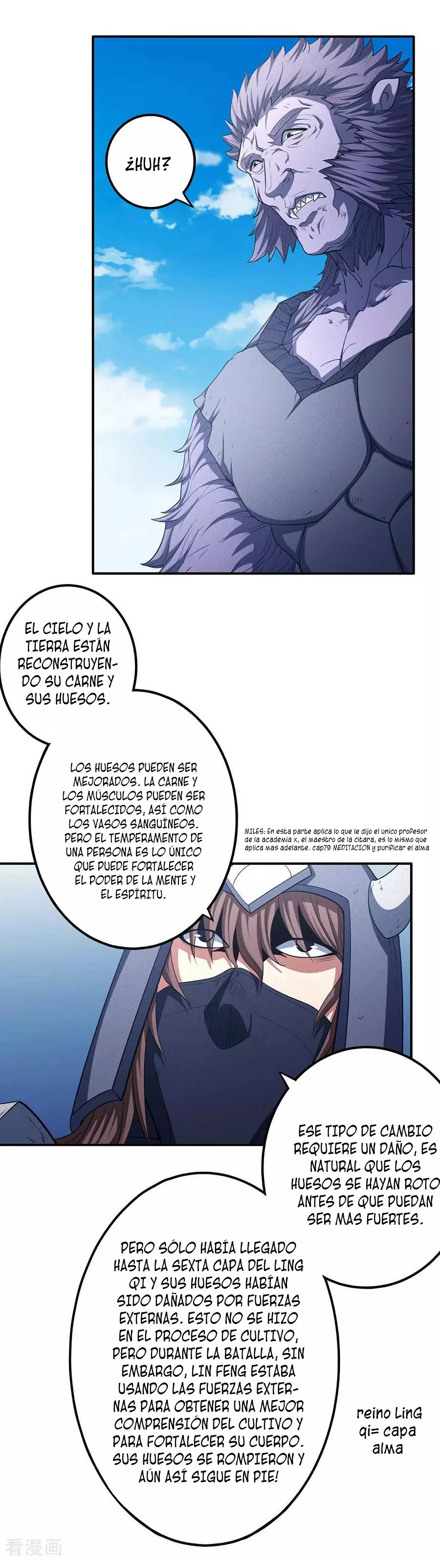 Dios de las artes marciales capítulo 99, página 49