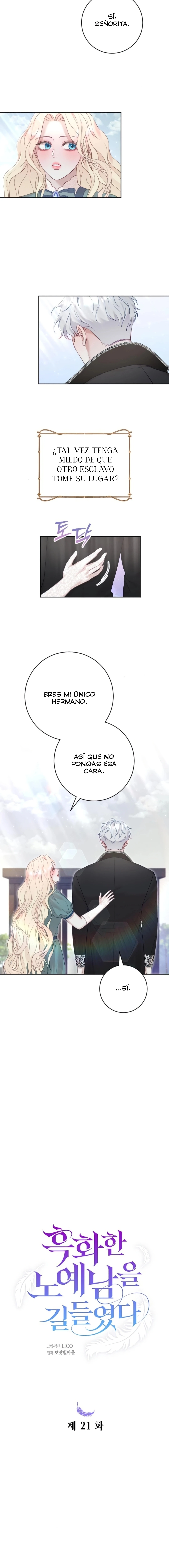 Domé a un esclavo ennegrecido capítulo 21, página 10