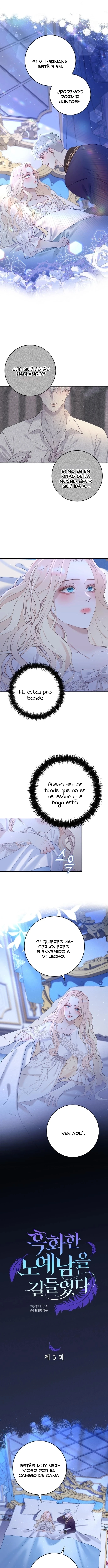 Domé a un esclavo ennegrecido capítulo 5, página 5