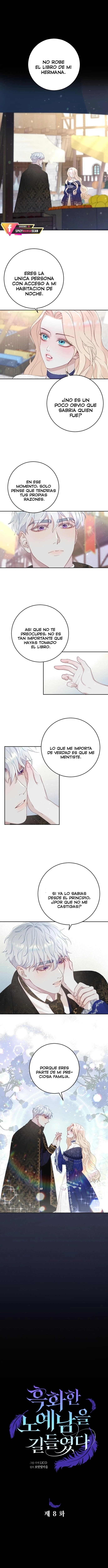 Domé a un esclavo ennegrecido capítulo 8, página 5