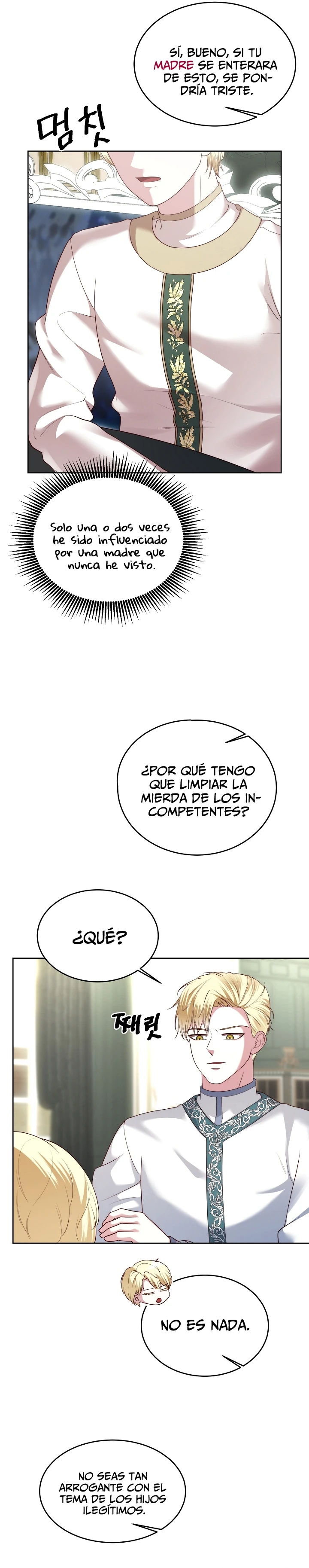 Domé Al Padre Del Protagonista Masculino capítulo 19, página 13