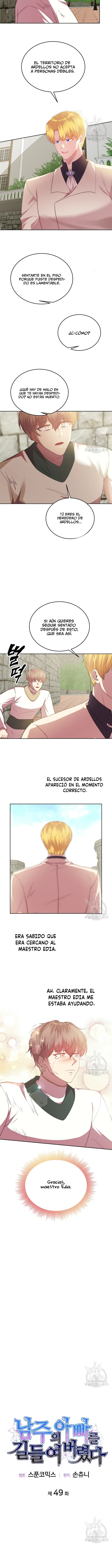 Domé Al Padre Del Protagonista Masculino capítulo 49, página 7