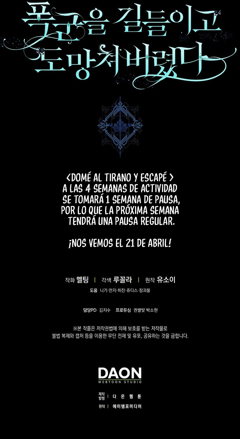 Domé Al Tirano Y Escapé capítulo 111, página 12