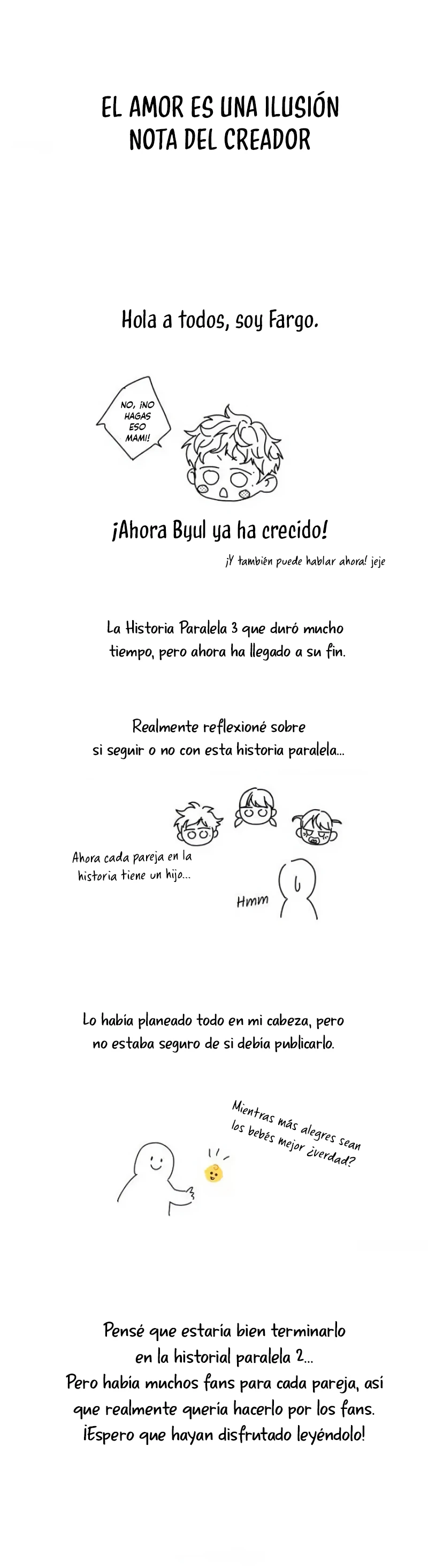 El amor es una ilusión - side story 3 capítulo 17.5, página 3