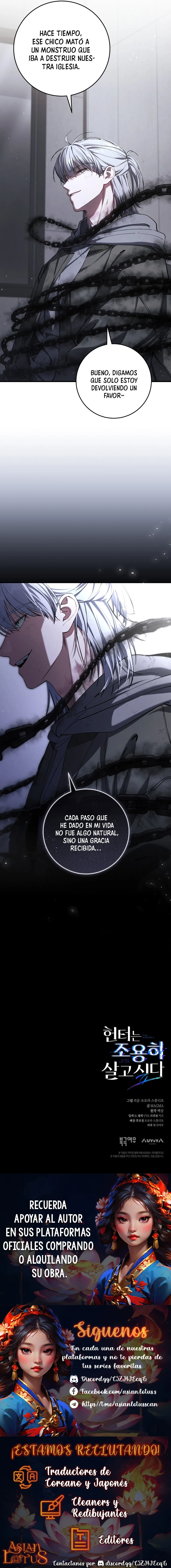 El cazador quiere vivir tranquilamente capítulo 38, página 17