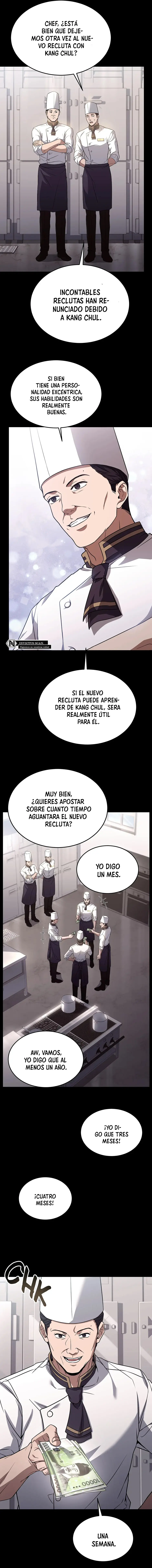 El Chef Más Joven Del Hotel De 3ra Categoría capítulo 100, página 11
