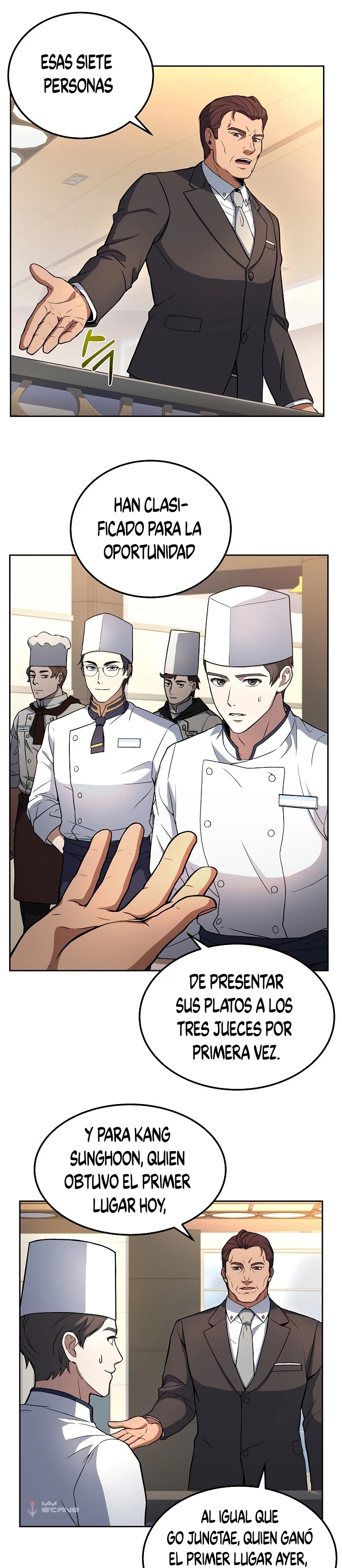 El Chef Más Joven Del Hotel De 3ra Categoría capítulo 11, página 3