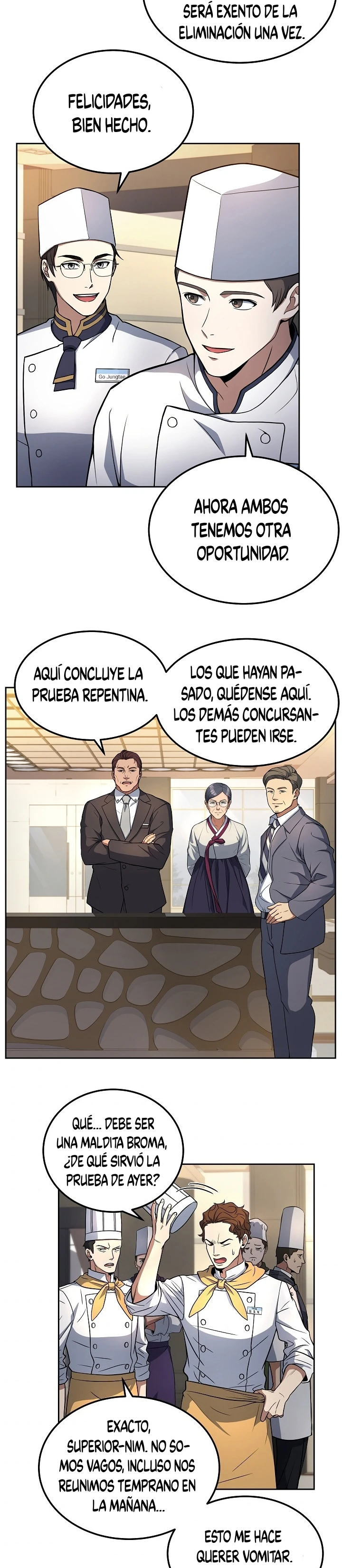 El Chef Más Joven Del Hotel De 3ra Categoría capítulo 11, página 4