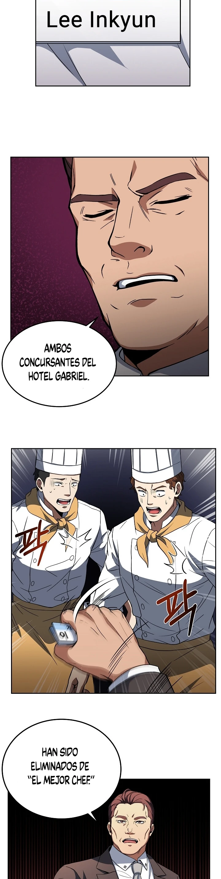 El Chef Más Joven Del Hotel De 3ra Categoría capítulo 11, página 7