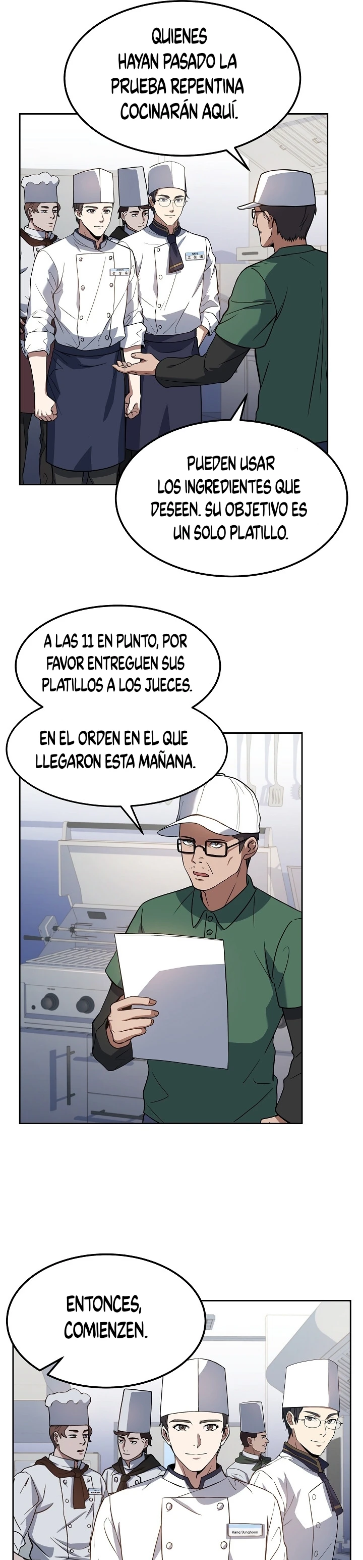 El Chef Más Joven Del Hotel De 3ra Categoría capítulo 11, página 12