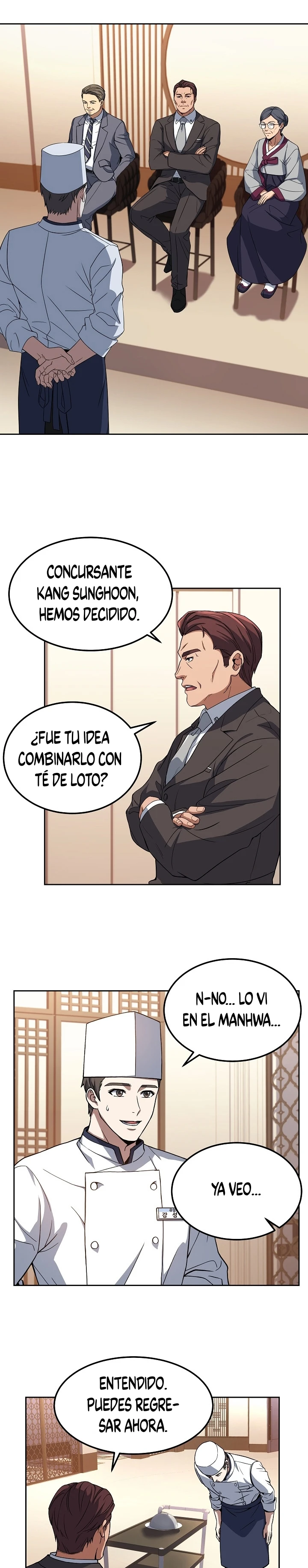 El Chef Más Joven Del Hotel De 3ra Categoría capítulo 12, página 6